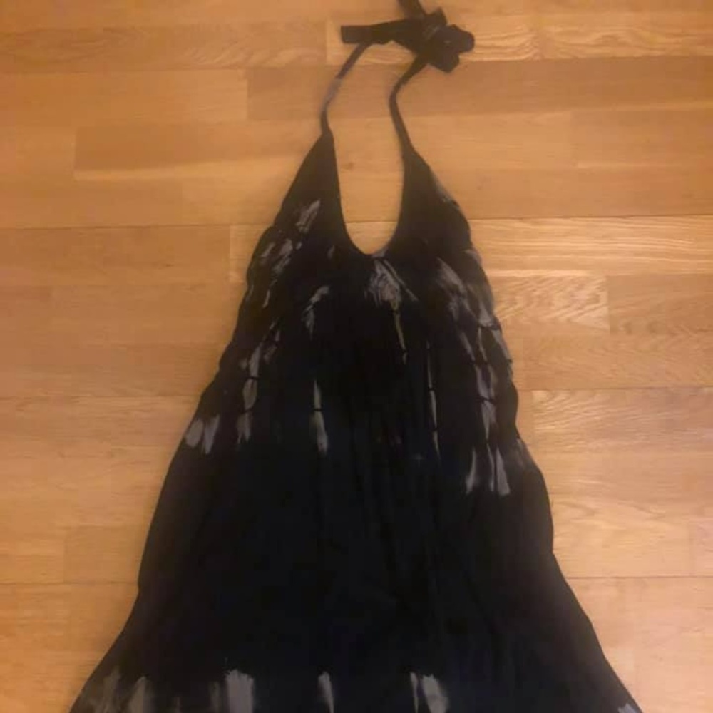 Black and tan dress